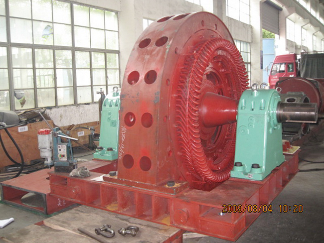 大型同步电机测试